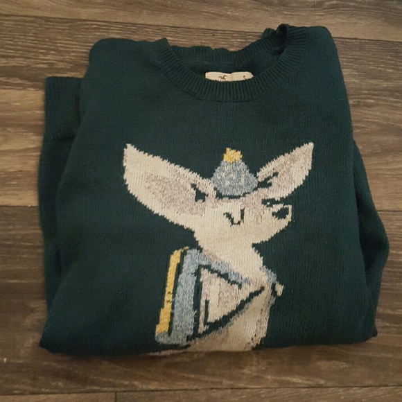 Green Fox Sweater