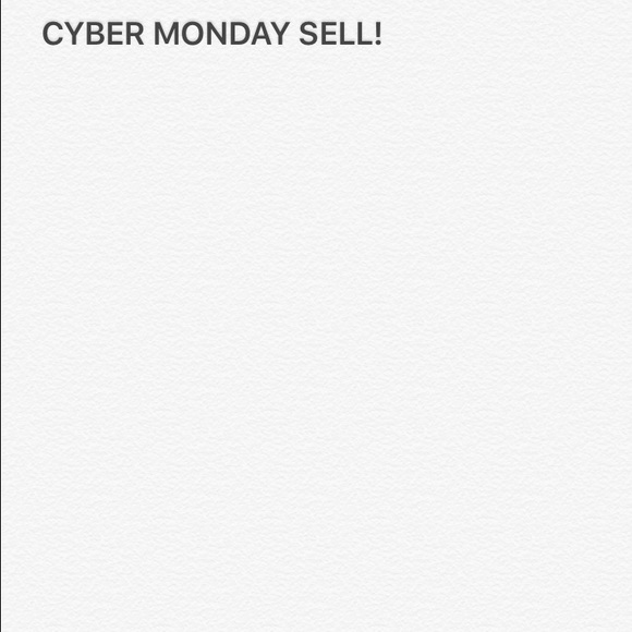 CYBER MONDAY SELL!