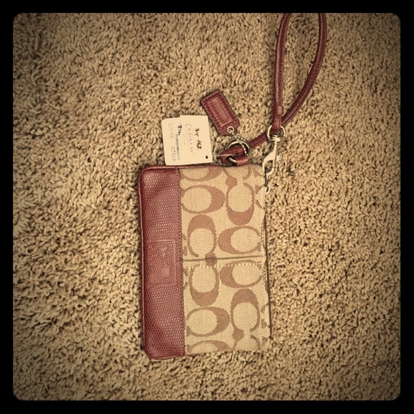 Coach wristlet