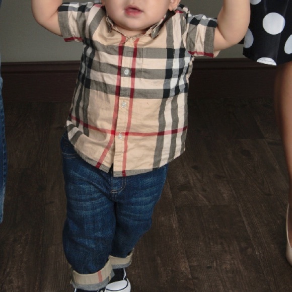 Authentic boy Burberry pants