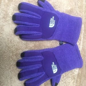 The North Face thermal gloves