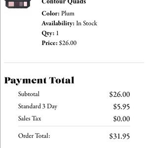 New Kat Von d eye shadow