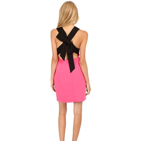 kate spade Dresses & Skirts - ♠️️ KATE SPADE ♠️ Bow Back Dress Pink Swirl