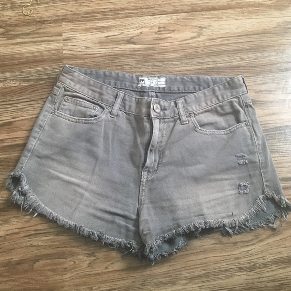 Free People Dolphin Hem Shorts size 28