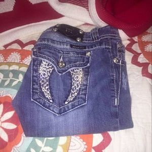 Miss Me (above knee) Capris