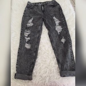 Forever 21 High Waisted Boyfriend Jeans