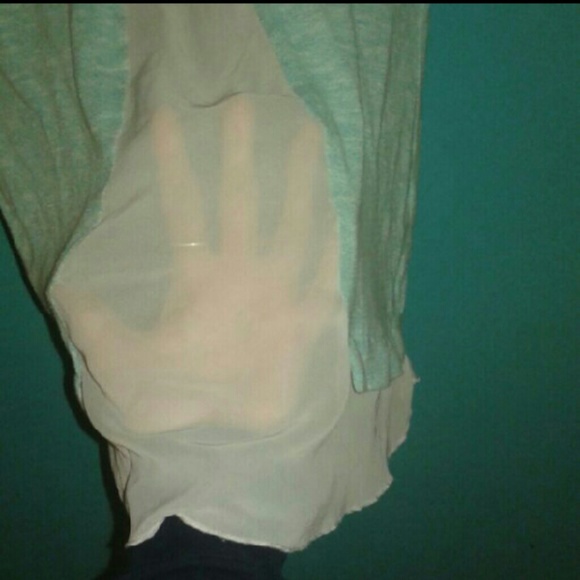 Shear Blue Top - Picture 3 of 3