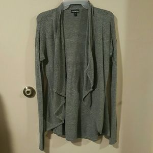 Grey express cardigan