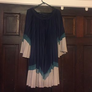 BCBG Pleated Swing Dress