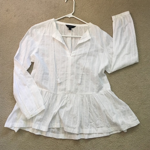 🎉flash sale🎉JCrew peplum top - Picture 1 of 3