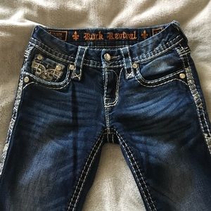 Rock Revival studded jeans