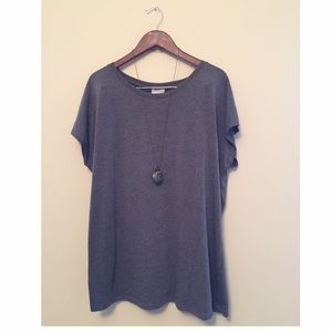 Relaxed Fit Gray Shirt