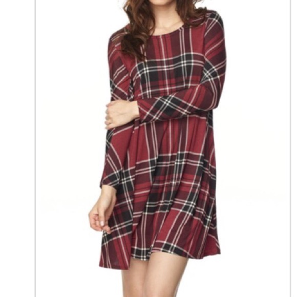 🆕 Tartan plaid dress LOWEST PRICE NO OFFERS - Picture 2 of 4