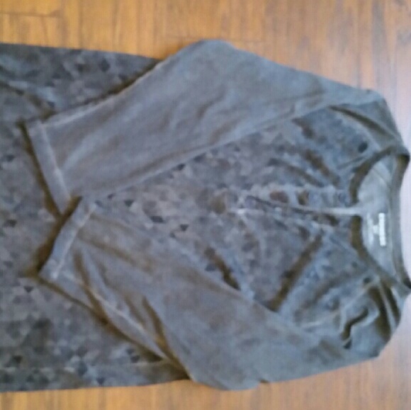 3/4 sleeve men's Henley