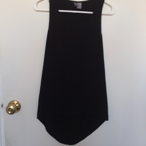 H&M Long Chiffon Cutout Back Tank - Picture 1 of 3