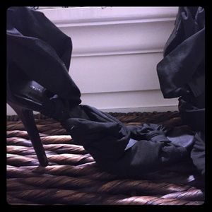 BCBG strappy heels