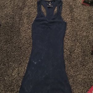 Guess Racerback Blue tank ASO Vampire Diaries