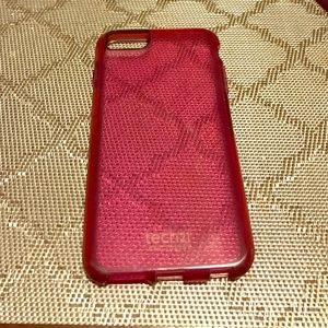 Tech 21 iPhone 6/6s plus pink case