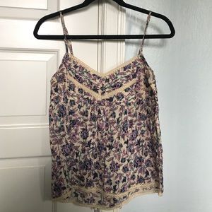 billabong floral tank top