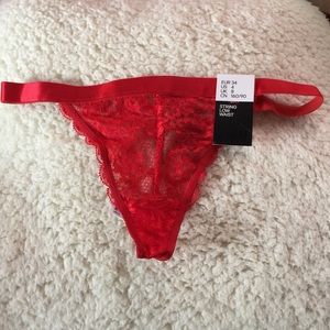 NWT H&M Lace String Thong