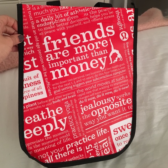 Brand new Lulu lemon bag