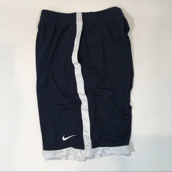 Nike Other - Nike basketball shorts EUC Navy/White Small