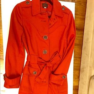Red Peacoat