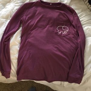 ivory ella purple long sleeve