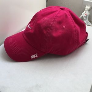 Pink Nike cap