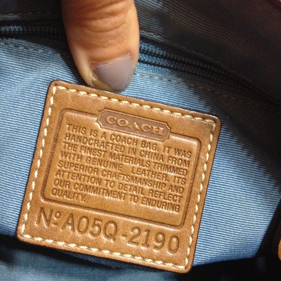 HOST PICK❤️ Coach suede patchwork bag - Picture 2 of 4