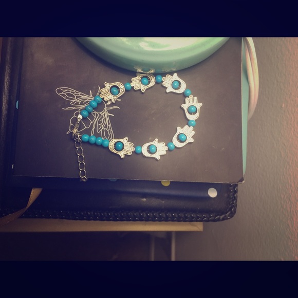 Moroccan khamsa bracelet