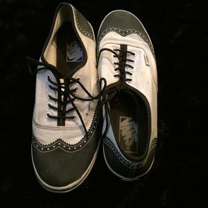 Black and White Vans