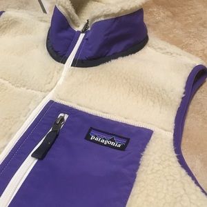 Patagonia Retro-X faux sheep fur vest
