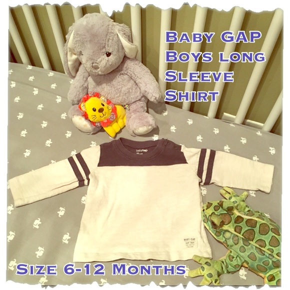 💙Baby GAP boys long sleeve shirt