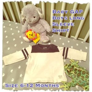 💙Baby GAP boys long sleeve shirt