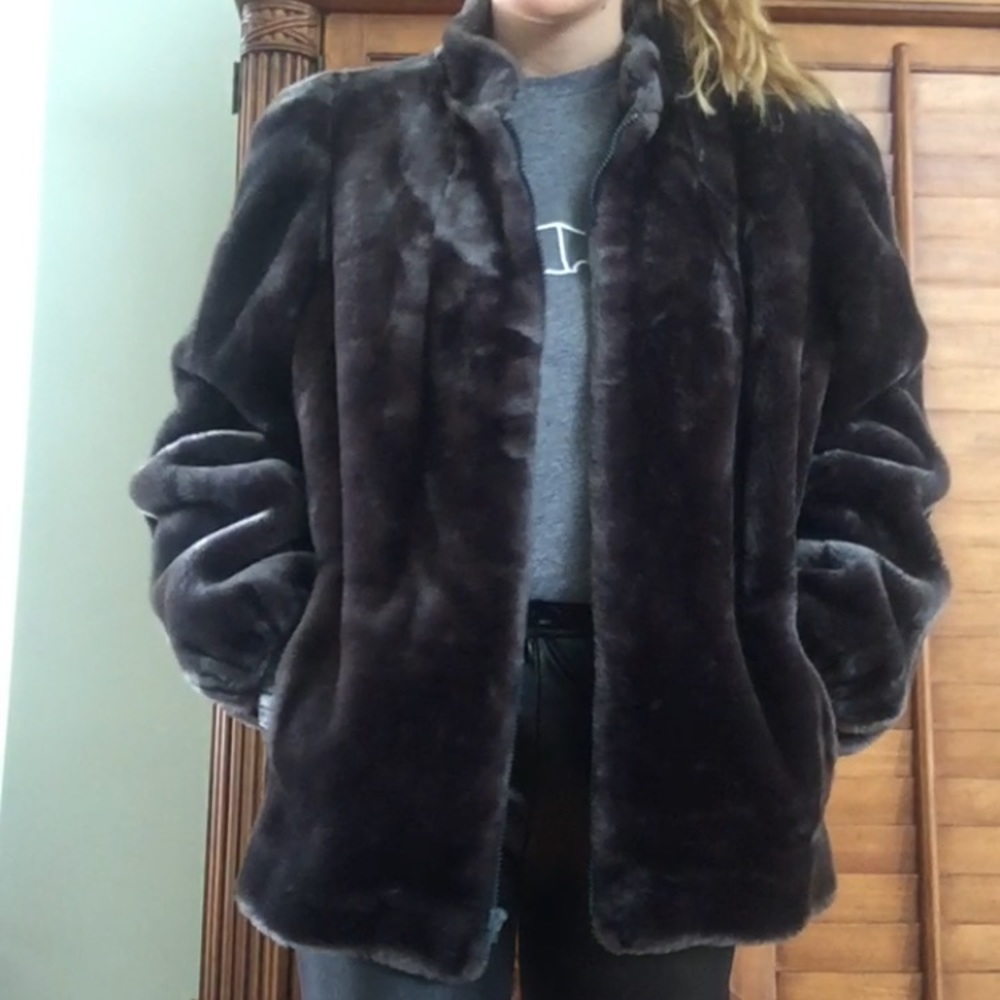 Faux Fur Coat (S-L)