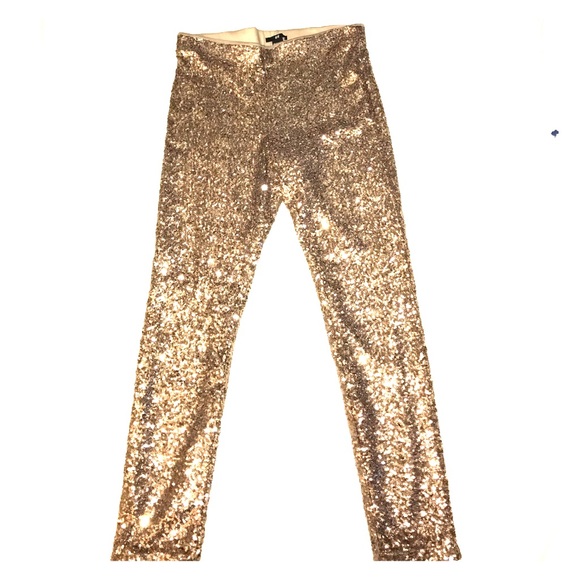 Gold Sequin Pant