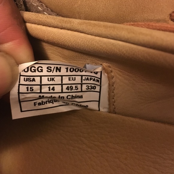 Men's ugg shoes - Picture 4 of 4