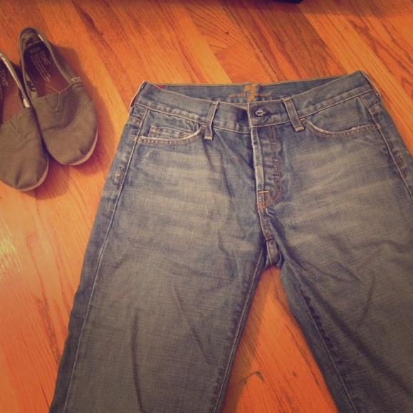 Seven Jeans boycut sz 27