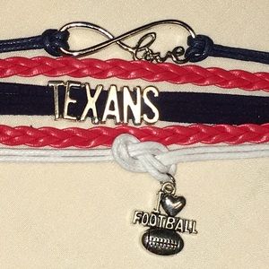 I β€οΈπ Houston TEXANS Friendship Bracelet