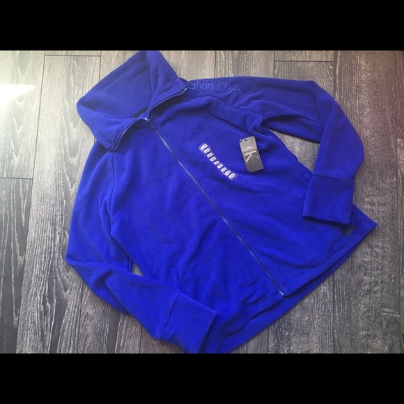 Calvin Klein fleece light weight active jacket