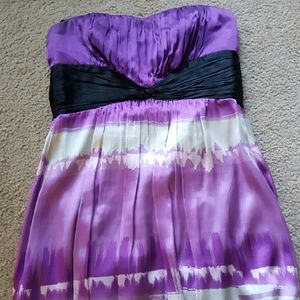 Bebe Purple Dress