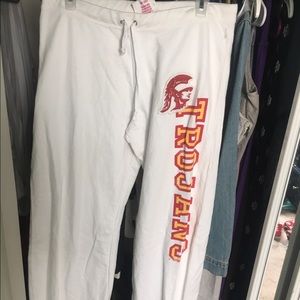 Victoria's Secret Pink college sweat pants