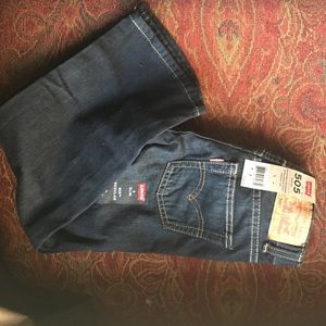 NWT, boys Levi jean