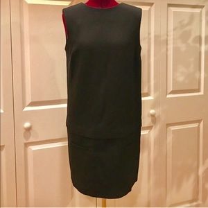 Zara Black Double Layer Dress