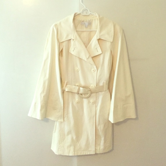 New York & company cape style trench coat