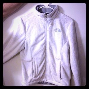 North Face in white