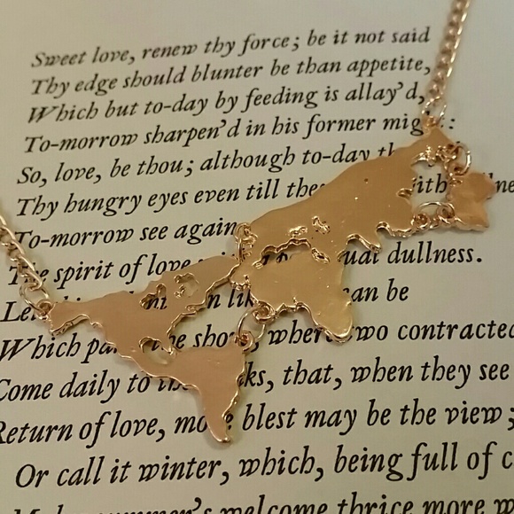 World Continent Necklace - Picture 2 of 4