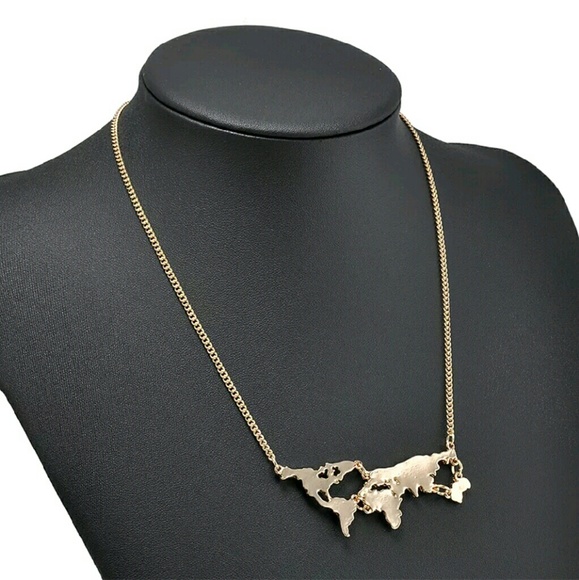 World Continent Necklace - Picture 3 of 4