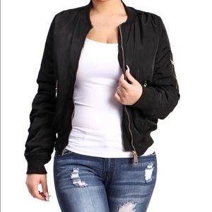 ⭐️SALE⭐️Black Bomber Jacket